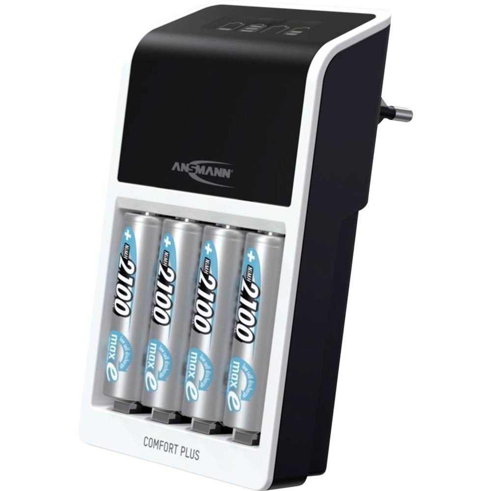 Chargeur de piles NiMH avec coupure automatique Ansmann Comfort Plus