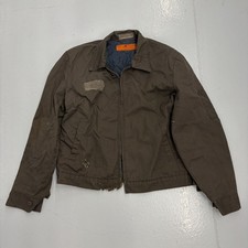 Vintage 70s Red Kap Brown Canvas Workwear Mechanics Jacket 1970s True Vintage