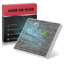 1pc Cabin Air Filter For 2007-2009 Hyundai Santa Fe 07-10 Kia Optima CF10381