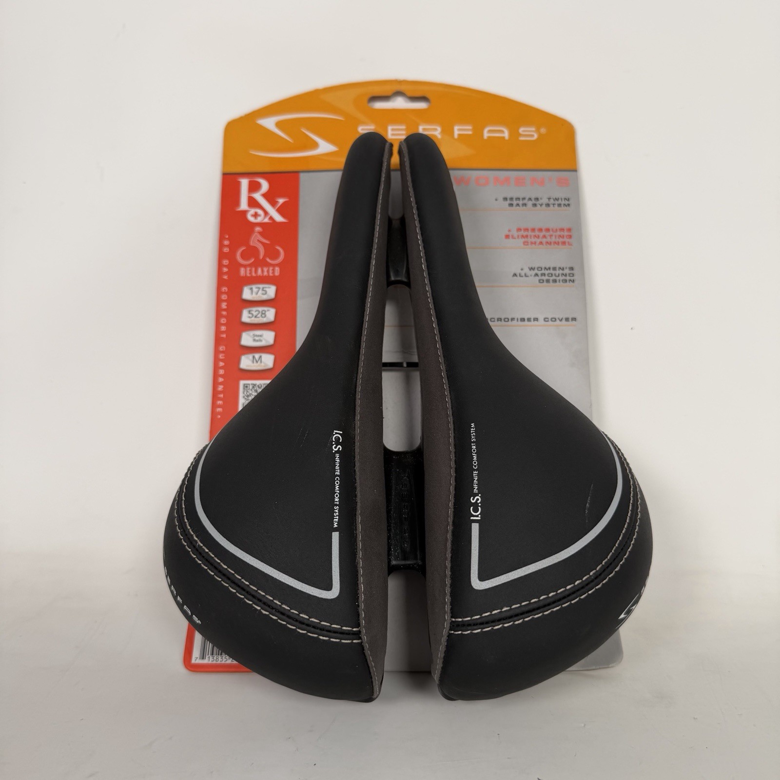 Serfas RX-922V Womens Road/MTB Infinite Comfort System Saddle Microfiber Gel