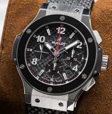 Hublot Big Bang 44 Ceramic Steel $16K MSRP Carbon Fiber Automatic 301.SB.131.RX 7
