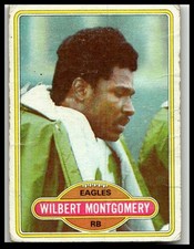 1980 Topps #440 Wilbert Montgomery Philadelphia Eagles