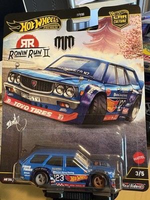 Hot Wheels Premium Car Culture Ronin Run II Mad Mike Mazda RX-3