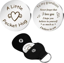 Pocket Hug Graduation Gifts Nurses Birthday for To My Grandson 
