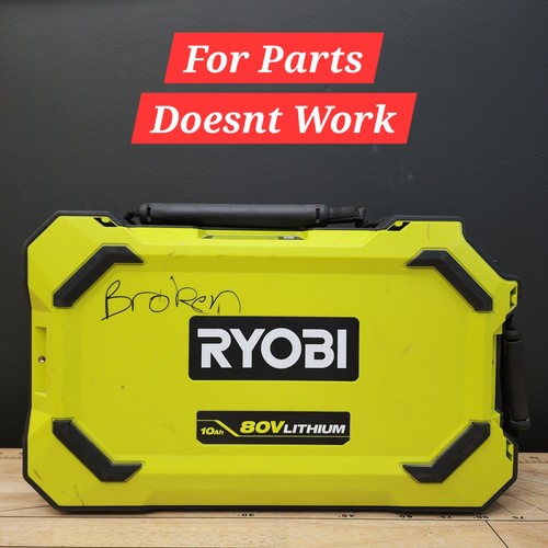 For Parts Ryobi 80V 10 Ah Lithium-Ion Mower Battery 10.0 Amp OP801720
