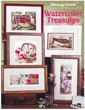 Watercolor Treasures BK488 by Stoney Creek cross stitch pattern