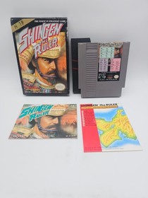 Shingen the Ruler (Nintendo Entertainment System, NES, 1990) CIB!
