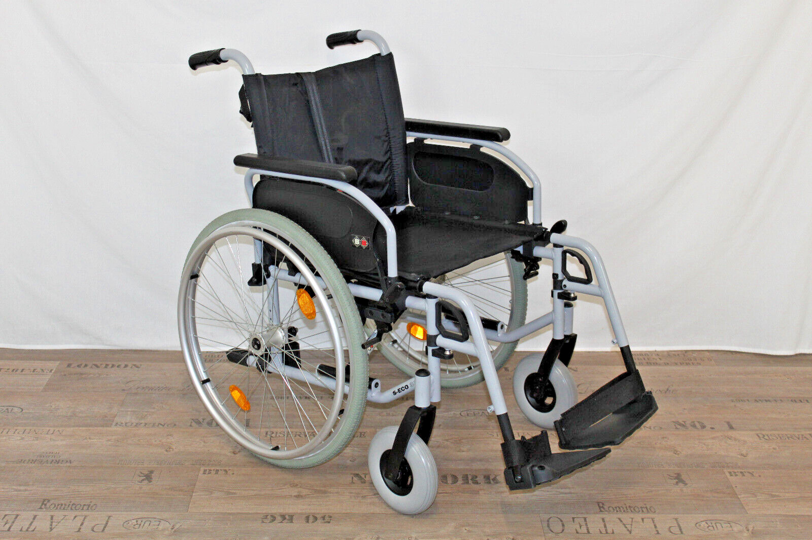 TOP RS Rollstuhl Bischoff & Bischoff S-Eco 300 SB 49cm faltbar gebr.#RS49