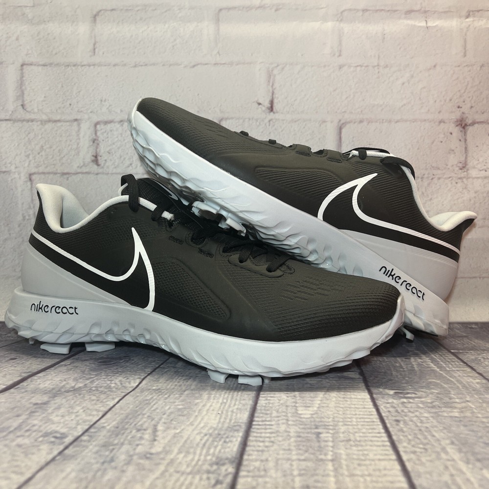Nike React Infinity Pro Golf Shoes Black White Mens Size 11.5 New CT6620-004