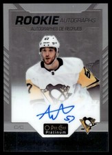 2020-21 O-Pee-Chee Platinum Rookie Autographs Anthony Angello Rookie Auto
