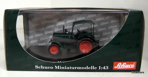 Schuco 1/43 - Hanomag R40 Green diecast model Tractor 02781 - Picture 4 of 4
