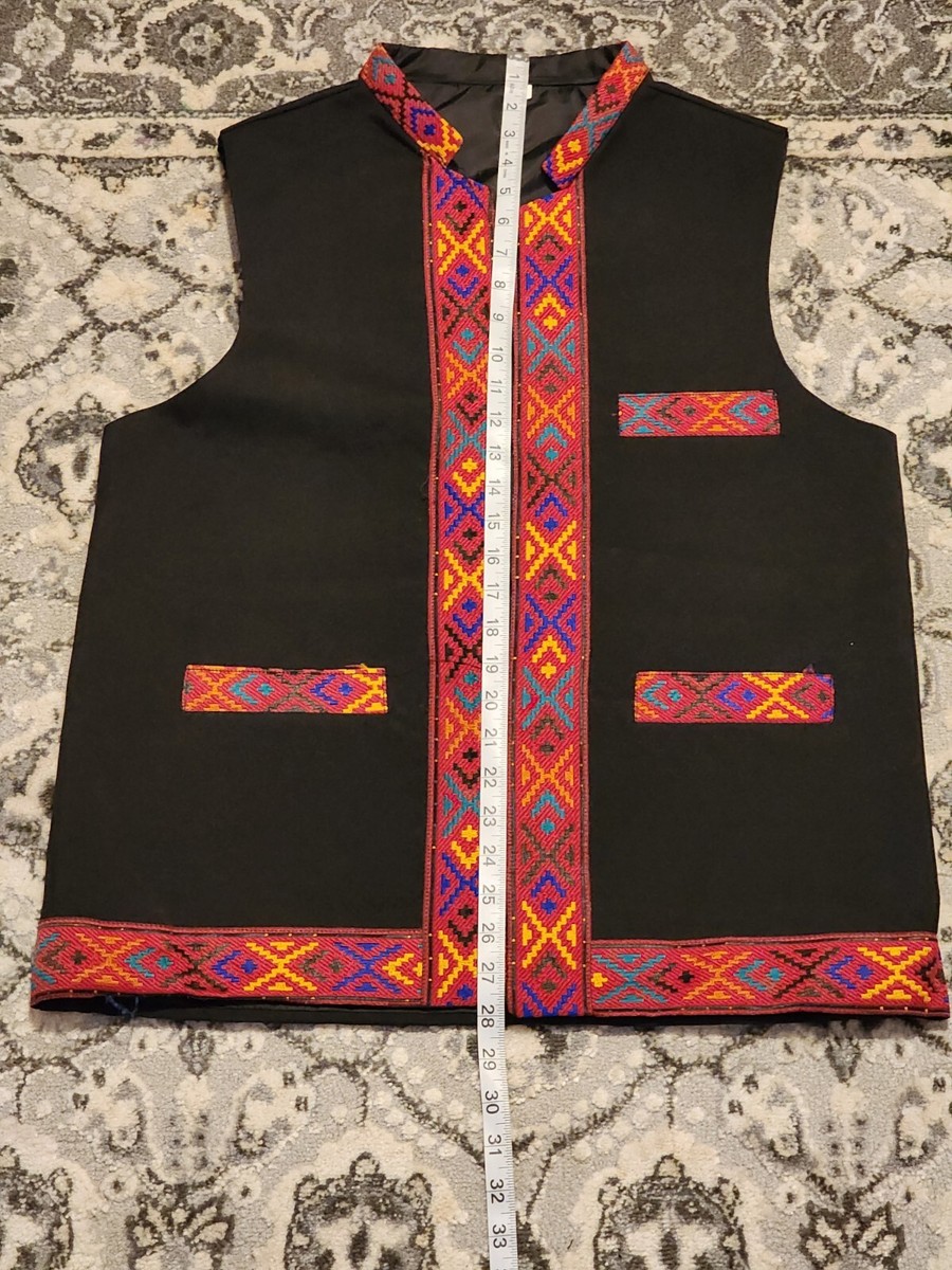 Ajrak Wasket Mens Men Traditional Afghani/Balochi Hand Embroided