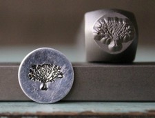 SUPPLY GUY 8mm Tree of Life Metal Punch Design Stamp SGCH-112