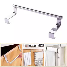 Stainless Steel Kitchen Towel Holder, Cupboard Door Towel Rack Bar Holders USA