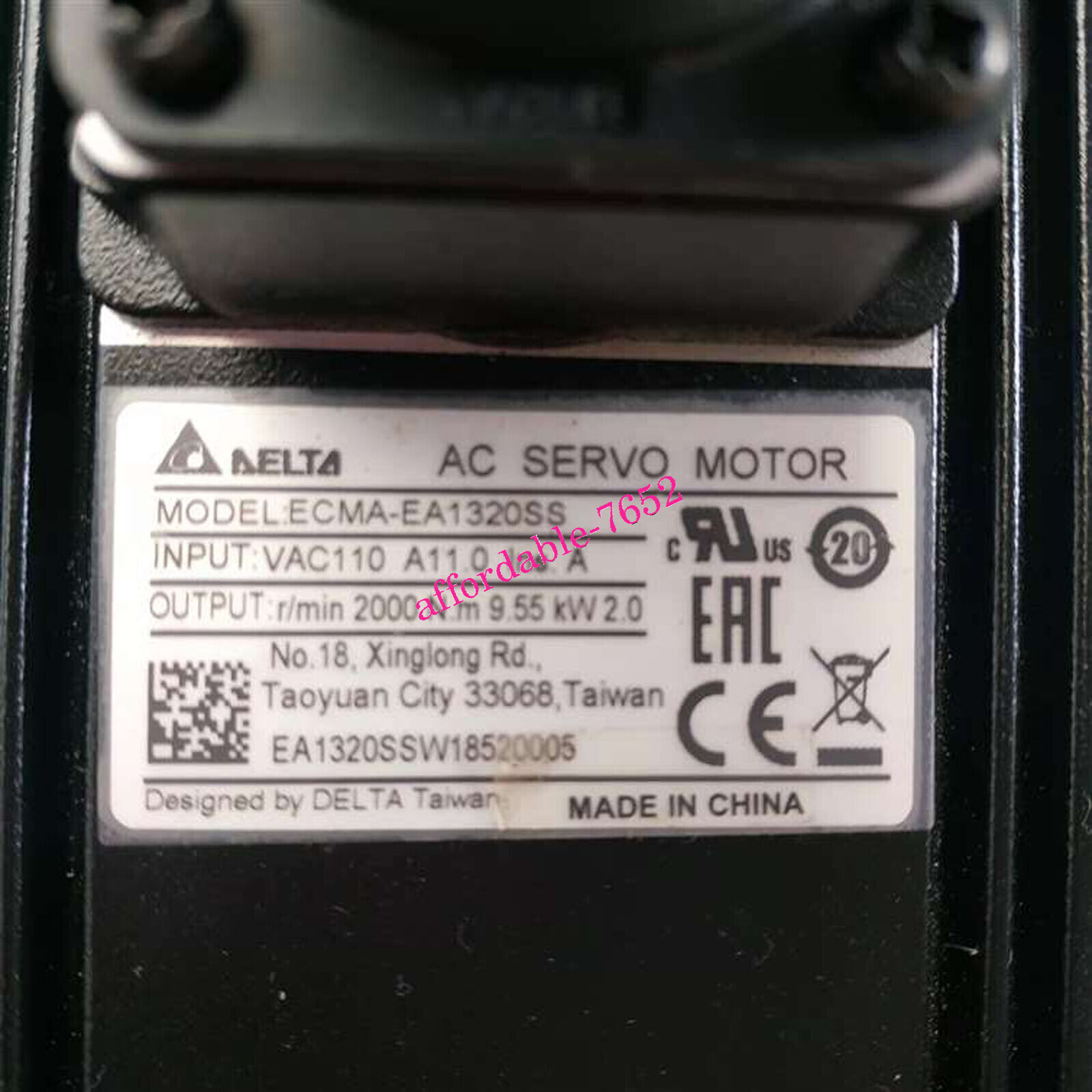 Ecma Box 1PC NEW IN BOX Delta Servo Motor ECMA-EA1320SS ECMA-EA1320SS DHL or ...