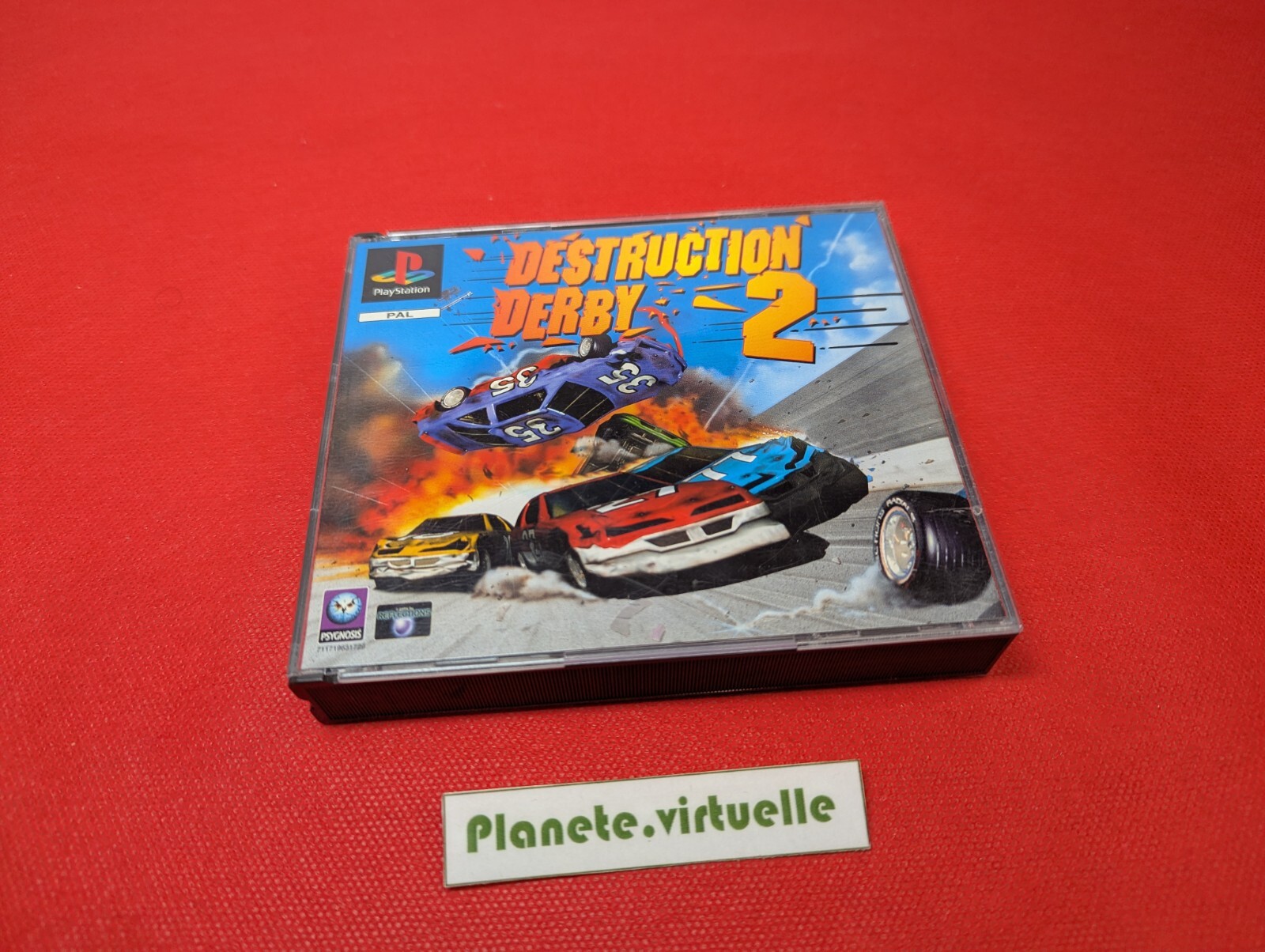 DESTRUCTION DERBY 2 PLAYSTATION PS1 PSONE / PAL EUR🌟  BOITE SEULE -NO GAME ! 