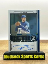 T.J. ZEUCH - 2021 Donruss Optic - AUTO - 