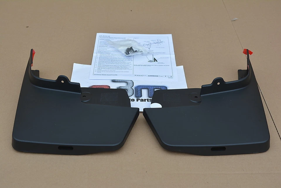 Chevrolet Colorado GMC Canyon 2015 protector contra salpicaduras moldeado delantero nuevo OEM 19435493 Foto 2 de 4