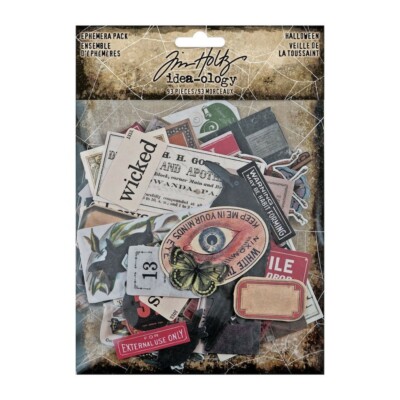 Tim Holtz Idea-ology Halloween Ephemera Pack 2021