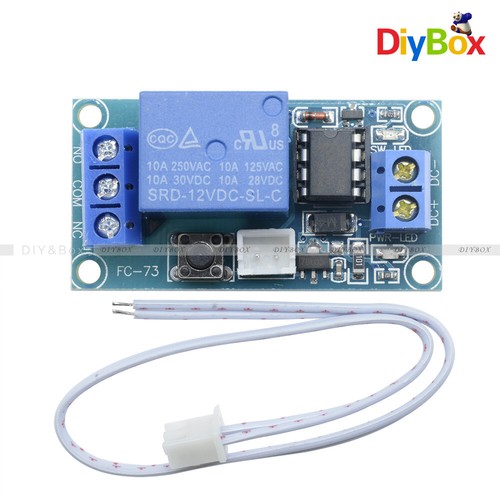 DC 5V 12V 24V 1-Channel Latching Relay Module With Touch Bistable Switch MCU DIY - Picture 14 of 26