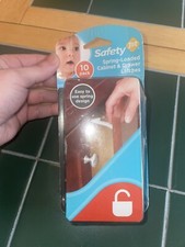 Safety 1st Spring-Loaded Cabinet Drawer Latches 10 Pack
