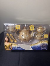 DISNEY BEAUTY AND THE BEAST ENCHANTED OBJECTS TEA SET 3 Years  damaged packing
