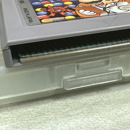 Dr Mario Deluxe Game Boy Original Nintendo Manual Case Authentic burger time - Picture 4 of 14