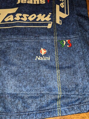 Maillot Cycliste Nalini – Carrera Jeans Tassoni 1993, Taille 2 (S), Vintage