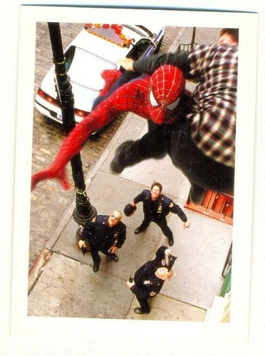 2002 Topps Spider-Man: The Movie - Card 93 Parker Pix "What do you mean"
