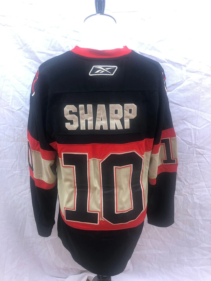 Camiseta deportiva de hockey Chicago Blackhawks Patrick Sharp Reebok CCM talla 50 Foto 4 de 4
