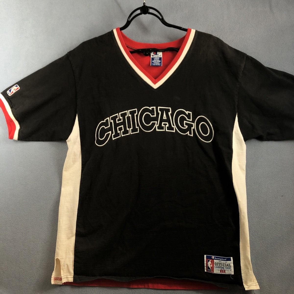 ウェア 90s Champion Chicago Bulls MichaelJordan NEW! Vintage 90s Michael Jordan Chicago Bulls Champion