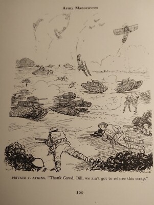 Sk15 Ephemera 30er Jahre Punch Cartoon Private T Atkins
