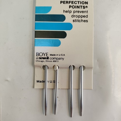 Boye Aluminum Double Point Knitting Needles, 7", (4 1/2" mm) Needle Lee Wards - Picture 4 of 6