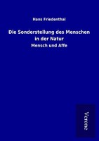Die Sonderstellung Des Menschen In Der Natur | Buch | 9789925031405