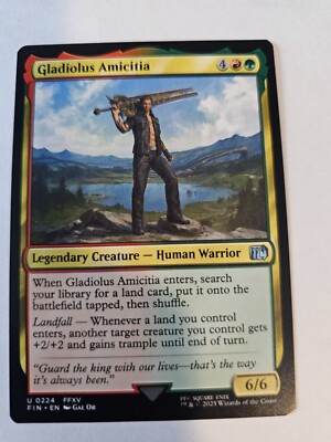 mtg final fantasy gladiolus Gladiolus Amicitia [FINAL FANTASY] main image 1