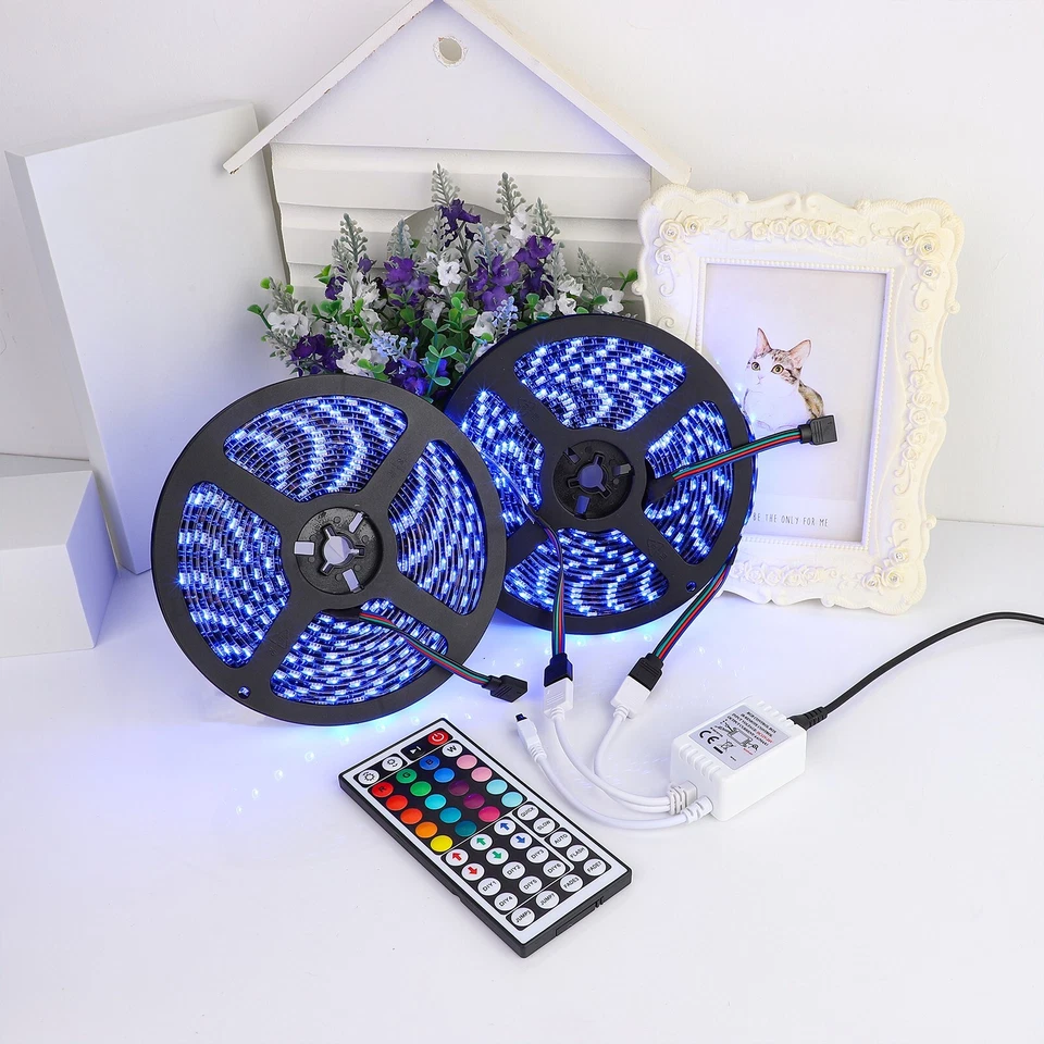 RGB LED Strip Light Controller 4 Pin Remote Control with Dual Port DC 12V Remote - Image 4 of 4