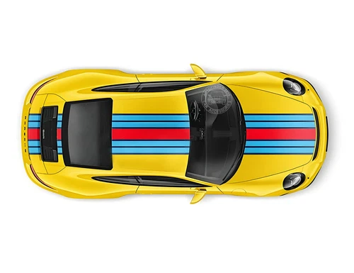 Custom Stripe Graphics Decal Sticker For Porsche 991 718 Boxster Cayman Vinyl - Bild 8 von 16