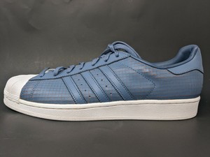 blue adidas superstar mens