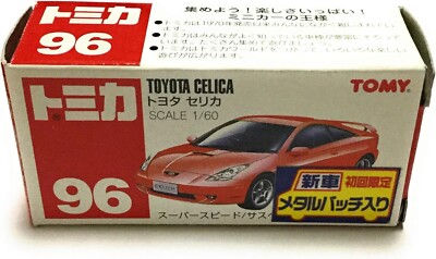 Takara Tomy 1/60 Tomica Toyota Celica 96 (box) Miniature Car Door