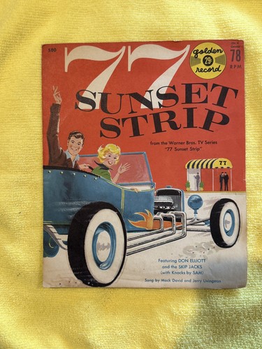 77 SUNSET STRIP - GOLDEN RECORD - Don Elliot & the Skip Jacks - 1959 -VG++