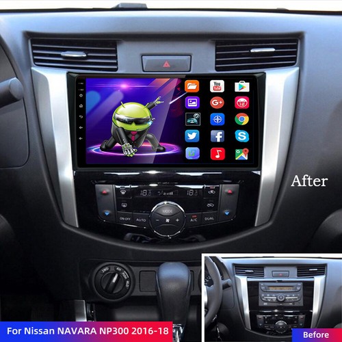 10" Wireless CarPlay Android Auto head unit BT For Nissan Navara NP300 RX ST 15+ - Picture 2 of 18