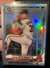 Jacob Steinmetz 2020 1st Bowman Chrome Sky Blue #BDC-83