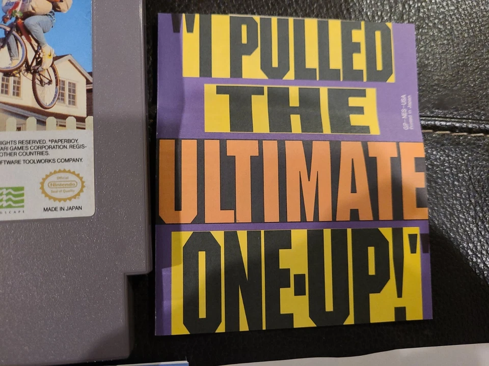 Paperboy 2 Authentic Nintendo NES Cartridge Game 3 Screw CIB Complete w/Box 1992 - Image 4 of 4