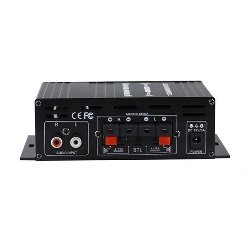 AK-280 Digital Amplifiers 40W+40W Mini Audio Amplifier Dual Channel Home Theater - Bild 11 von 12