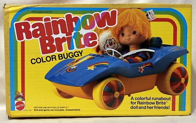 Rainbow Brite - Ensemble Bouée et Brassards de nage gonflables - F.I.T. France 1983