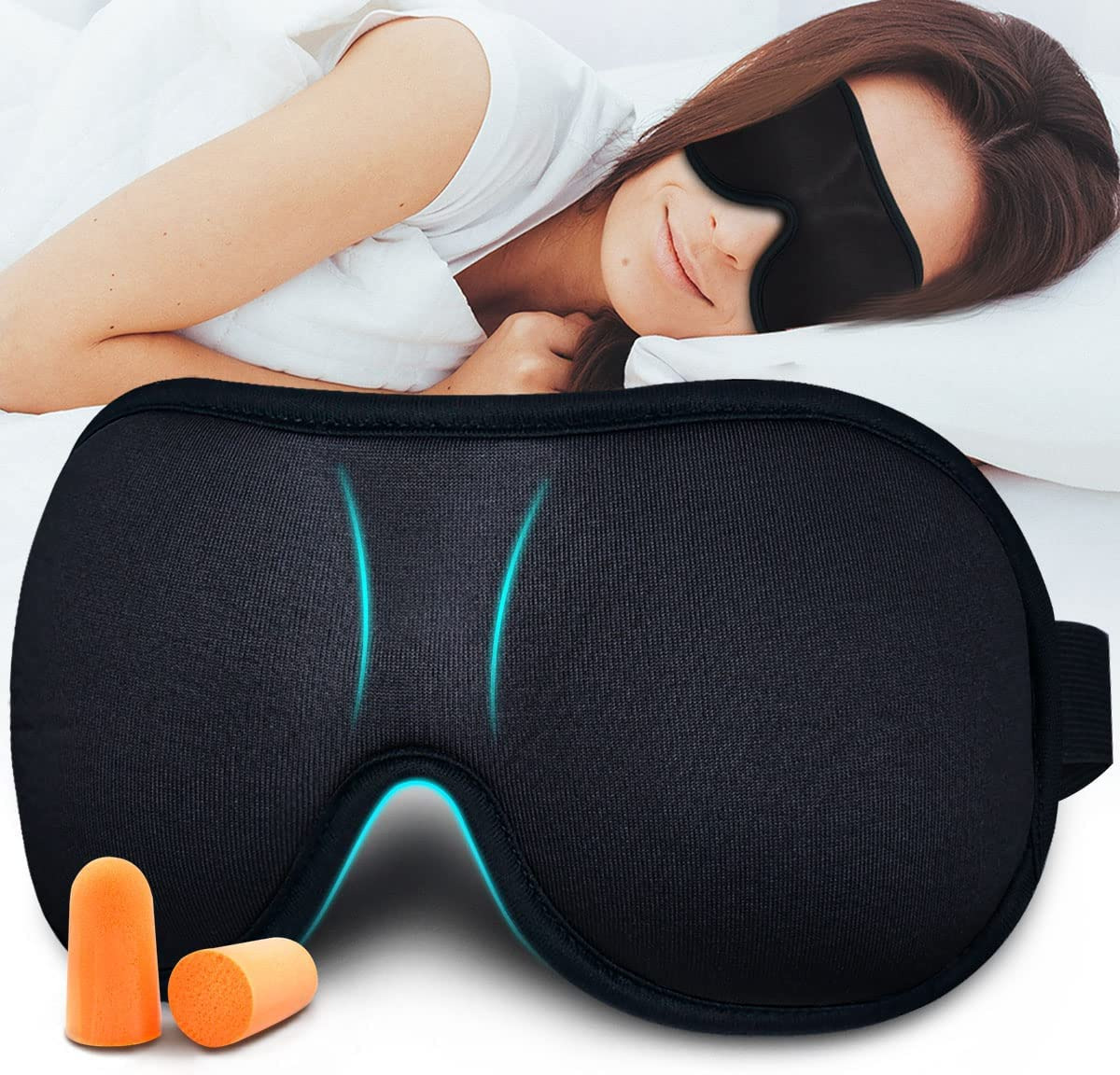 Comfy-Fit Colorful Blindfolds Set/6