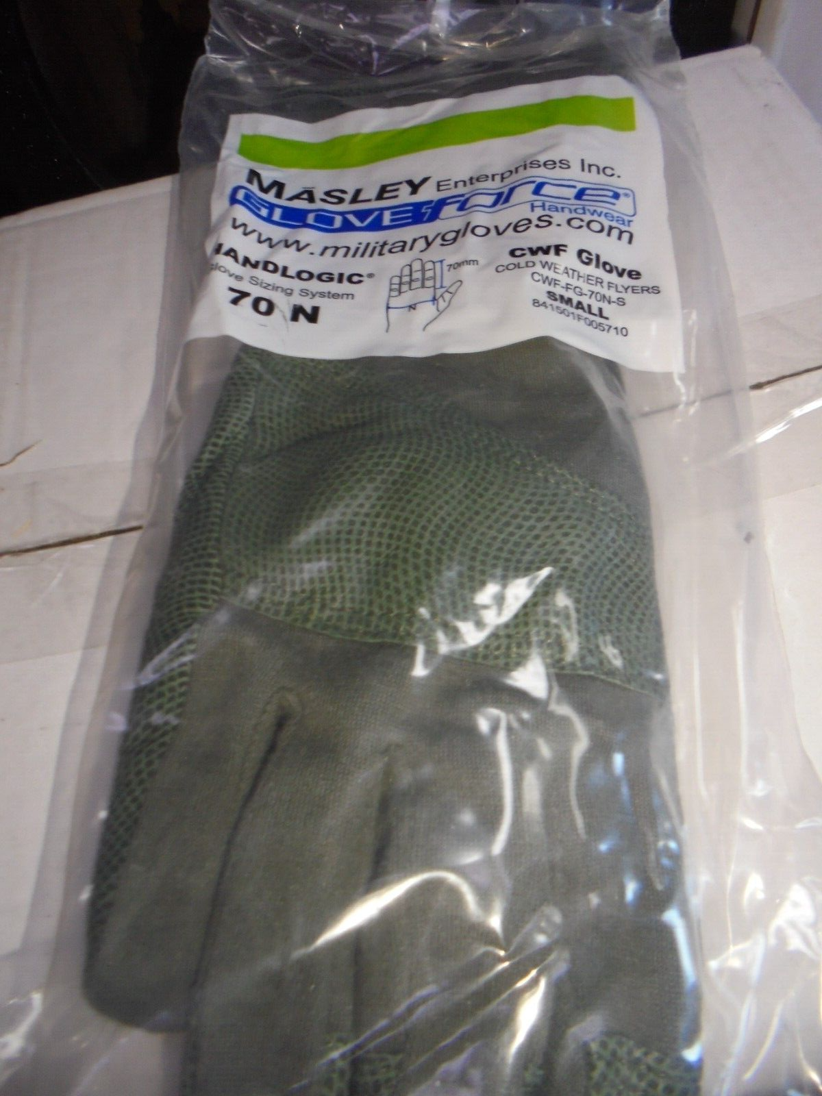 GLOVES, COLD WEATHER FLYERS CWF-FG-70N-S (SIZE: SMALL, NSN:841501F005710)-image