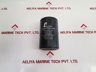 ALCON PG-6SR054 Capacitor 4700 mfd 350 VDC