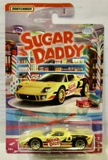 MATCHBOX SWEET SERIES SUGAR DADDY FORD GT40 YELLOW COMBINED SHIPPING A2