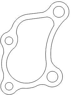 Suzuki LTA500F 27473-19B11 Front Gear Case Cover Gasket
